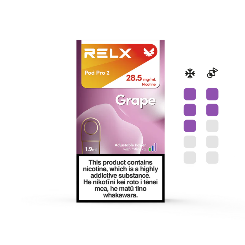 RELX Infinity pods 28.5mg 2.8%