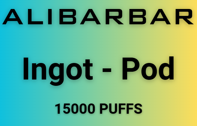 ALIBARBAR Ingot-Kit 15k Puffs PODS