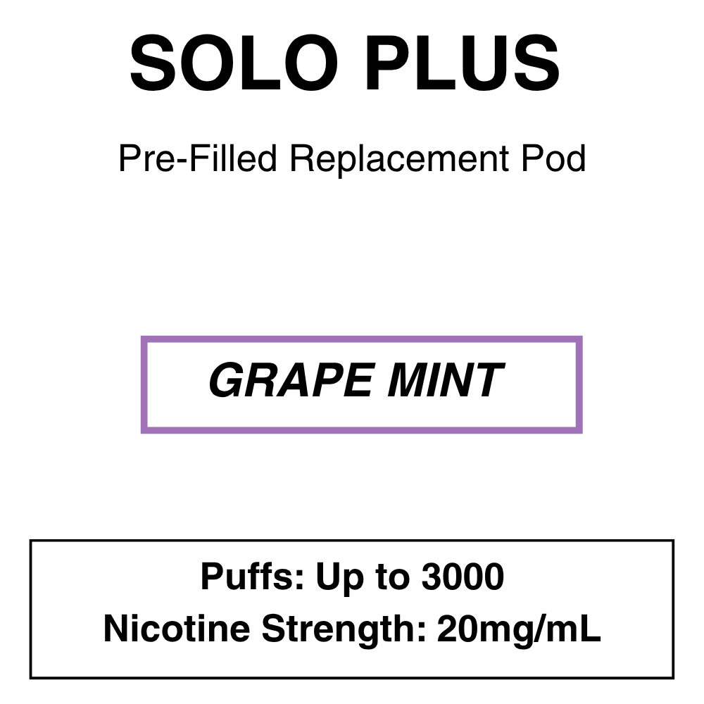 Solo Plus Pods and 2%