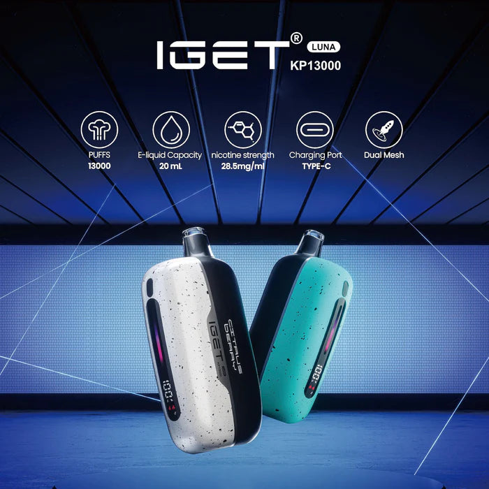 IGET LUNA KP13000 STARTER KIT (Device+Pod)