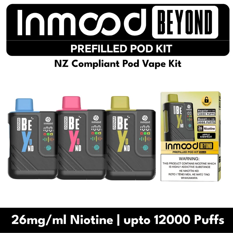 Inmood Beyond 12K Vape Starter Kit and Pod