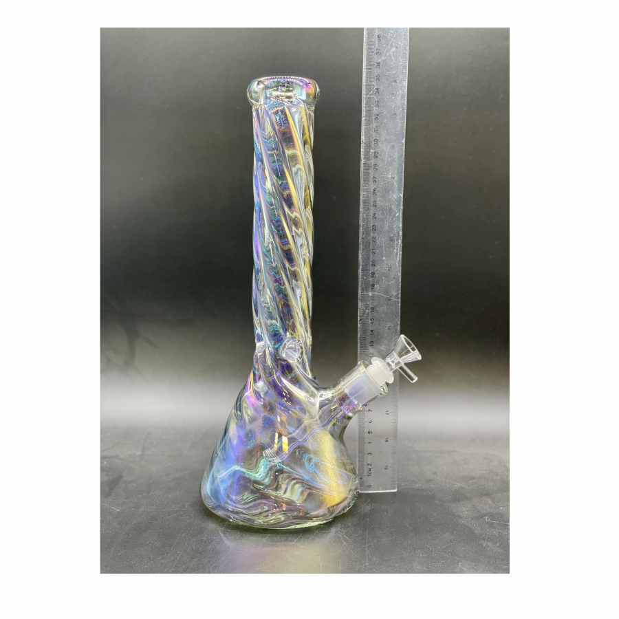Glass Waterpipe 1234 H35cm