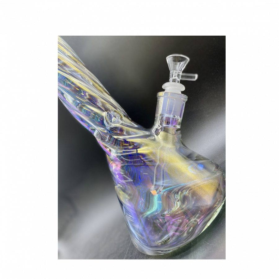 Glass Waterpipe 1234 H35cm