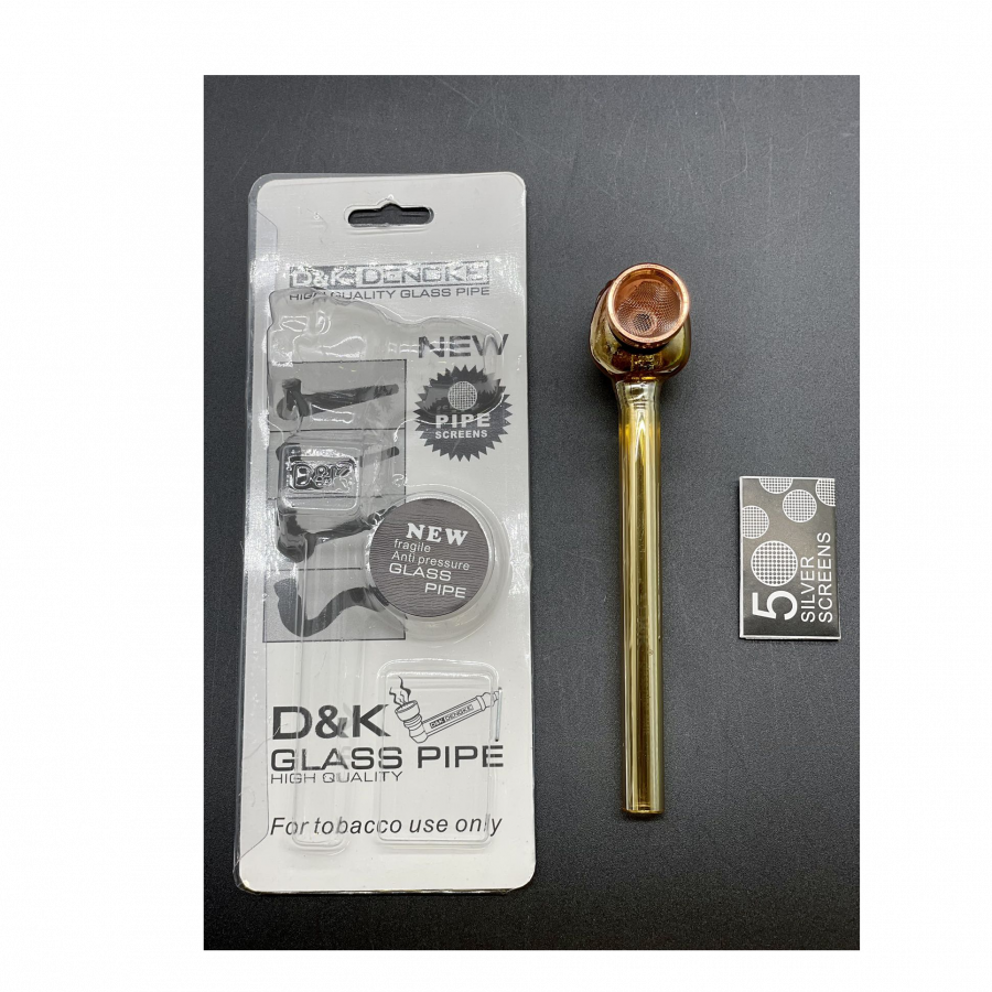 Pipe 1228 Glass Tobacco Pipe Skull Shape Glass Mix Colour