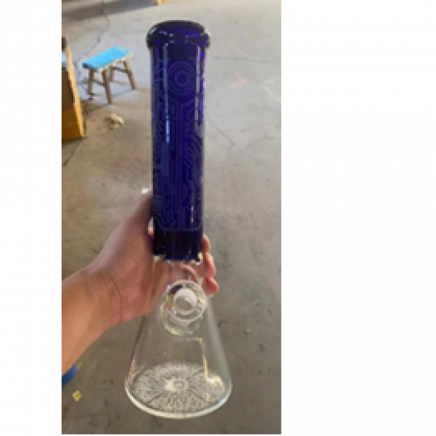 Pipe 1273 Glass Waterpipe H35cm