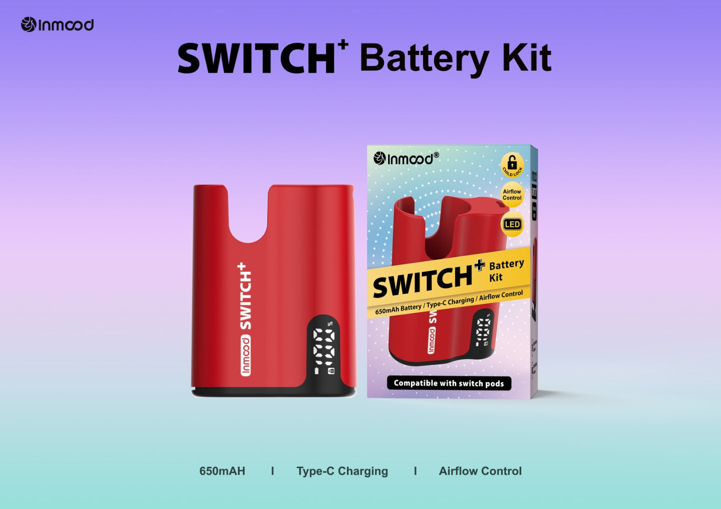 Inmood Switch Battery Kit - (New Version)