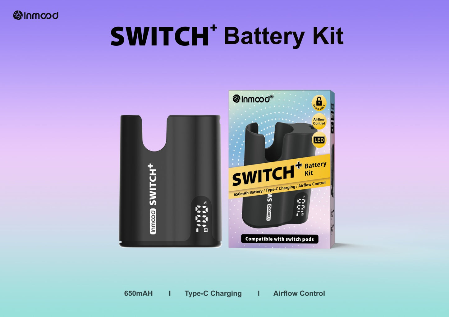 Inmood Switch Battery Kit - (New Version)