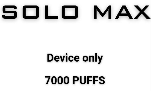 SOLO MAX Pod Vape device only