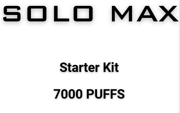 SOLO MAX starter kit