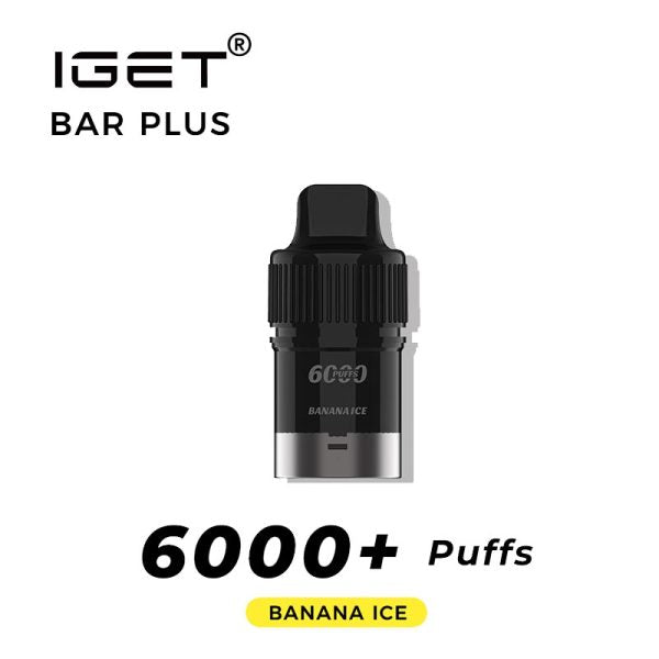 IGET BAR PLUS 6000Pod **2 for $33.99**