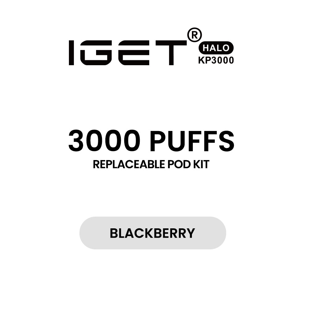 IGET HALO 3000 puffs STARTER KIT