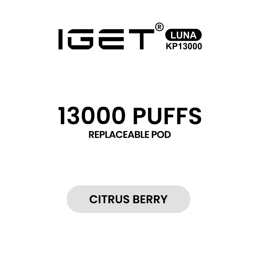 IGET LUNA KP13000 Replacement Pods