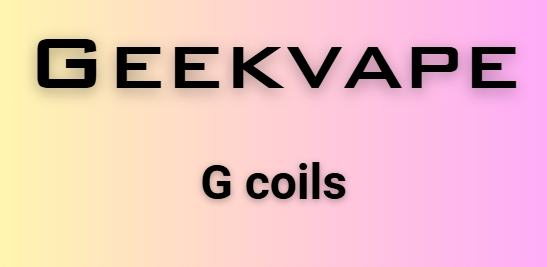 Geekvape G Coil for Aegis Pod Kit,Wenax Stylus Kit,Wenax C1 Kit / G18 Kit / Wenax S-C Kit/AP2 Pod / SIREN G MTL Tank (5pcs/pack)