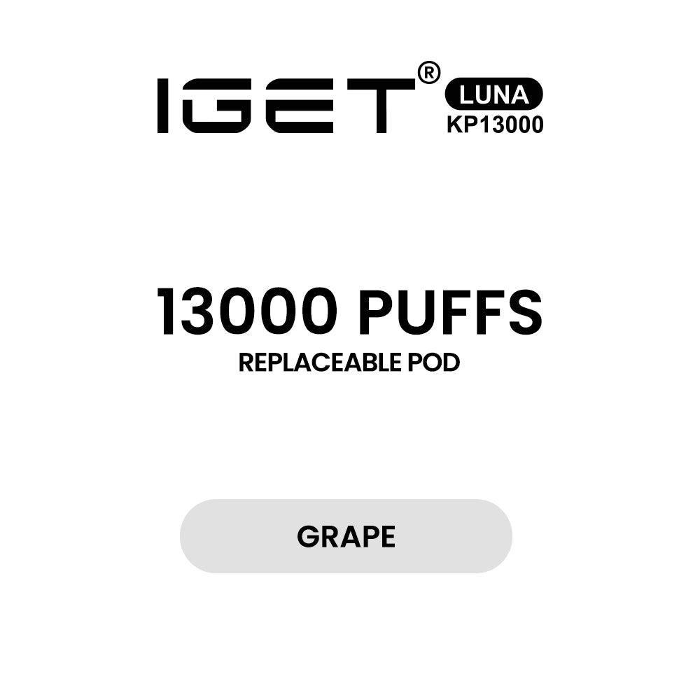 IGET LUNA KP13000 Replacement Pods