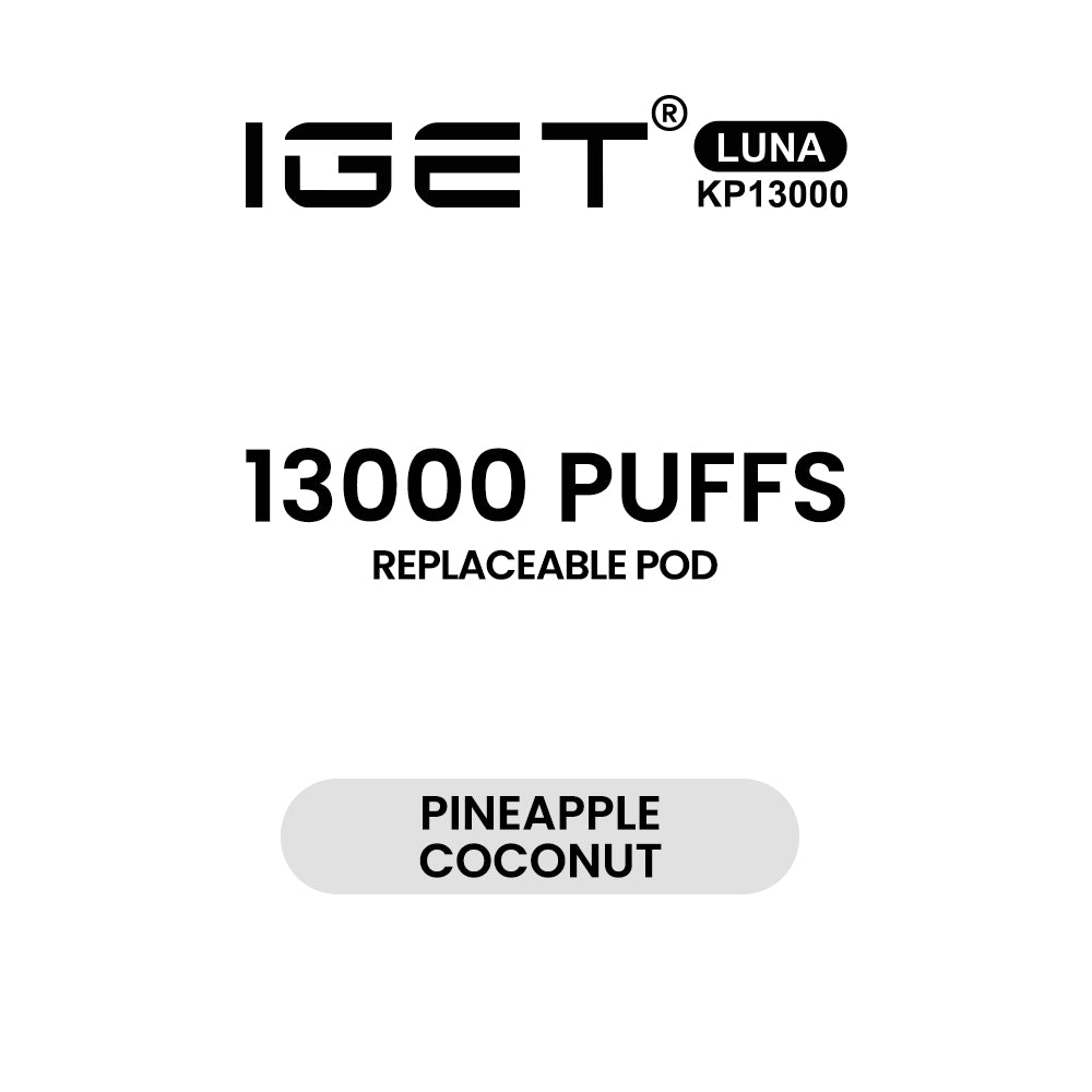 IGET LUNA KP13000 Replacement Pods