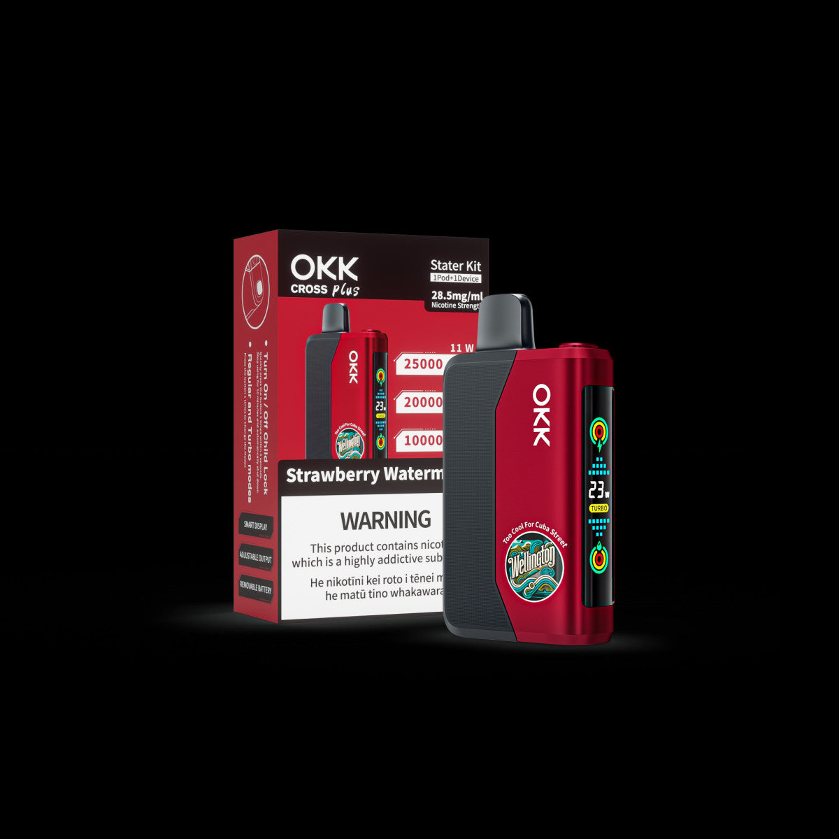 OKK PLUS POD ONLY 25K PUFFS