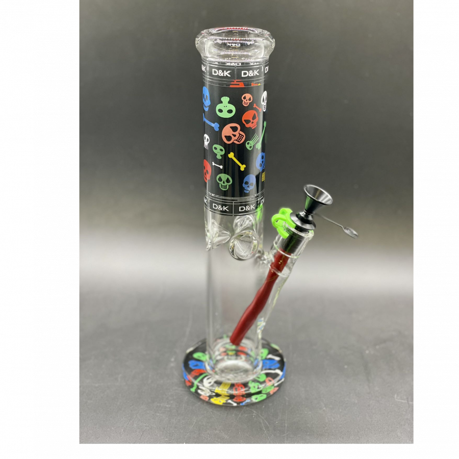 Glass Waterpipe 1196 H31.5cm