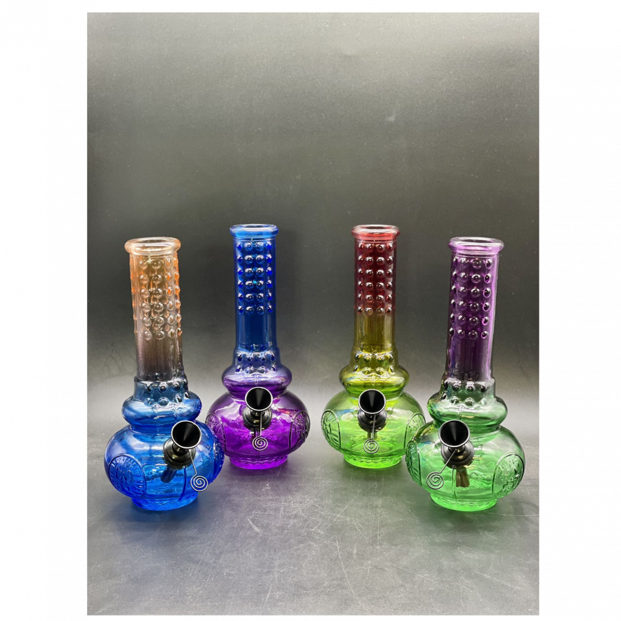 Glass Waterpipe 1232 H26cm