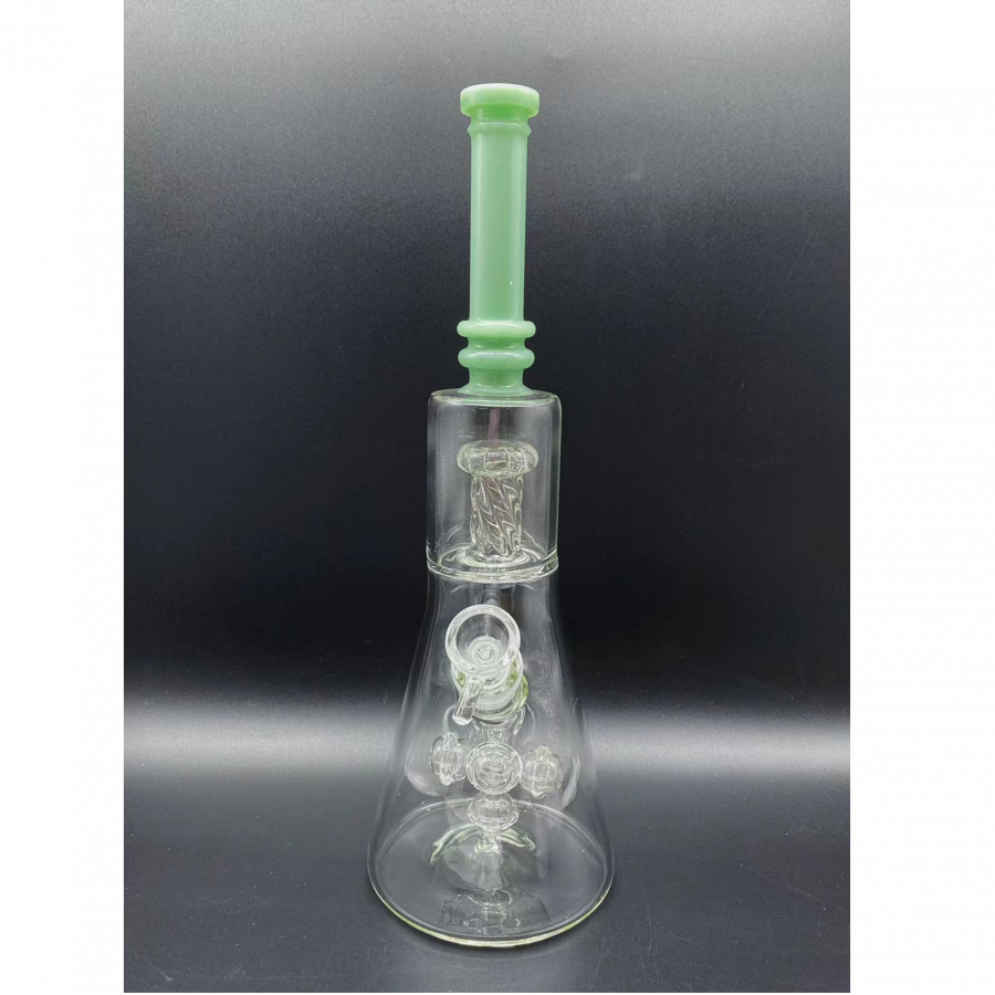 Glass Water Pipe 1113 H38cm
