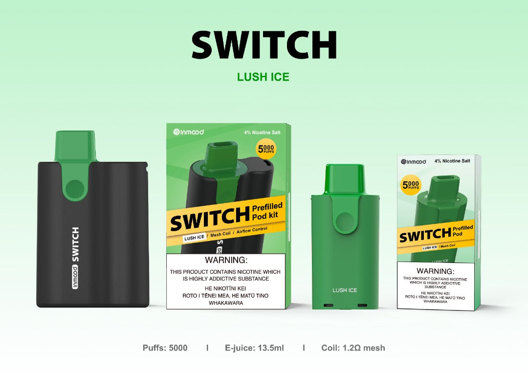 Inmood Switch Starter Kit 5000 puffs (26MG) 2.6%