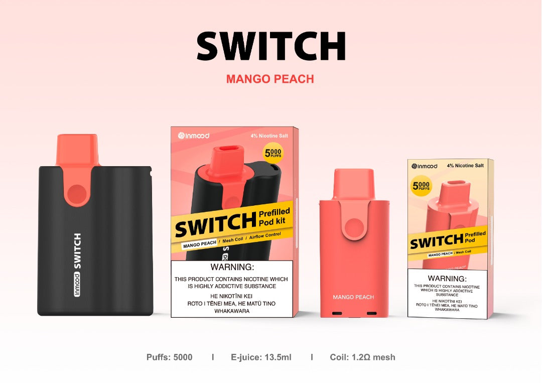 Inmood Switch Starter Kit 5000 puffs (26MG) 2.6%