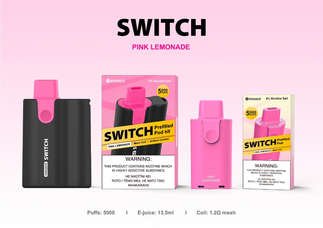 Inmood Switch Starter Kit 5000 puffs (26MG) 2.6%