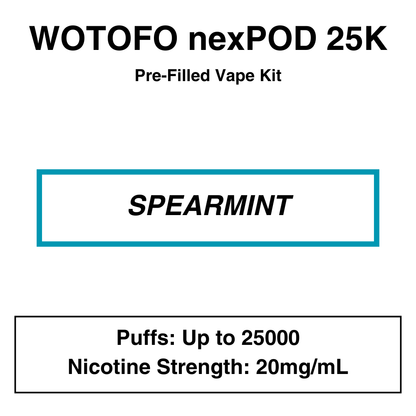 WOTOFO NEXPOD 25k Pod System