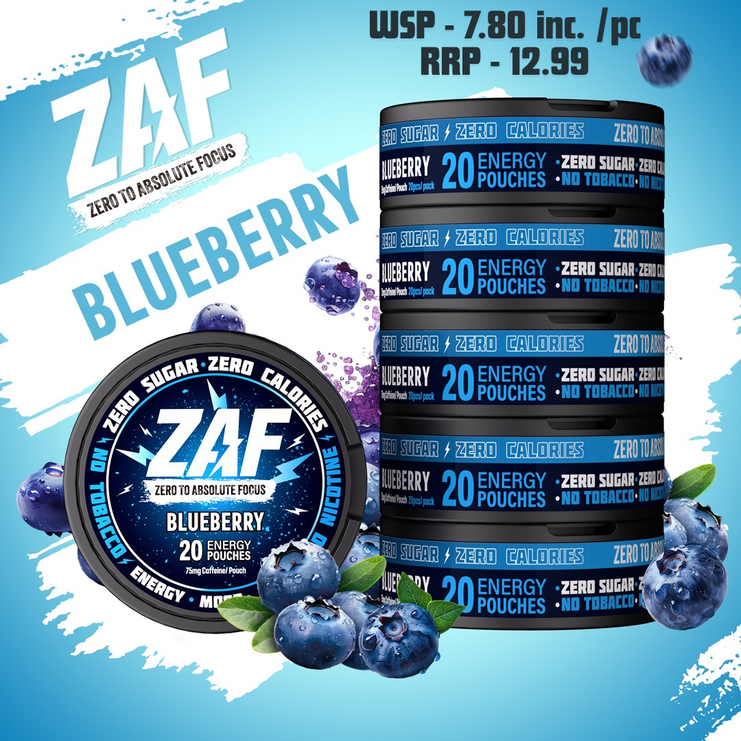 ZAF Caffeine (Energy Pouches)