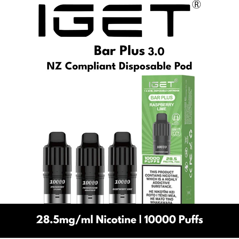 IGET BAR PLUS Pod 3.0 10K | puffs