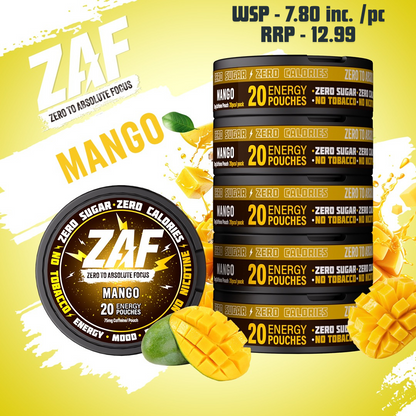 ZAF Caffeine (Energy Pouches)