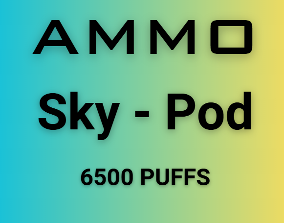 Ammo SKY POD V2.0 28.5mg 6500 puffs