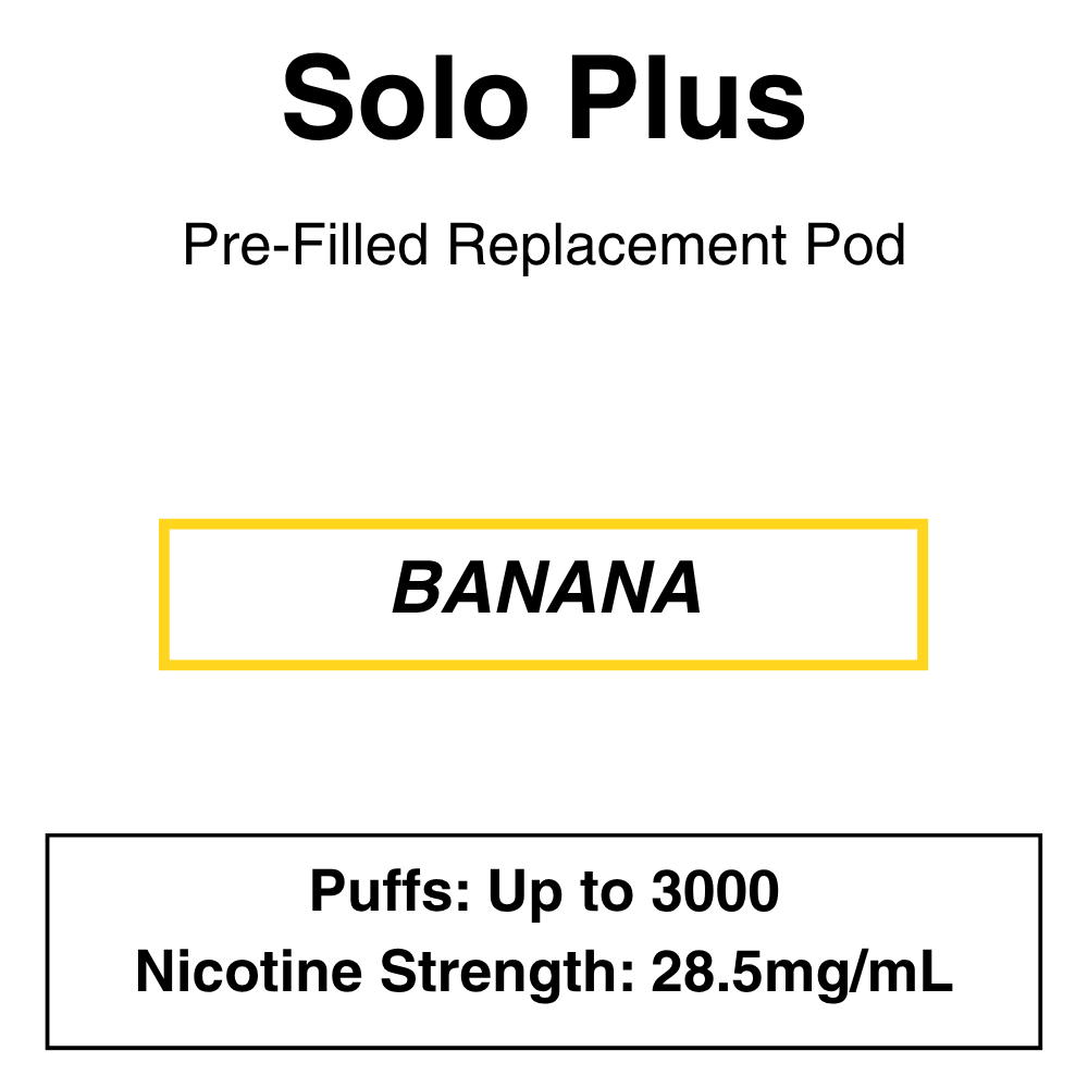 Solo Plus Pods and 2.8%
