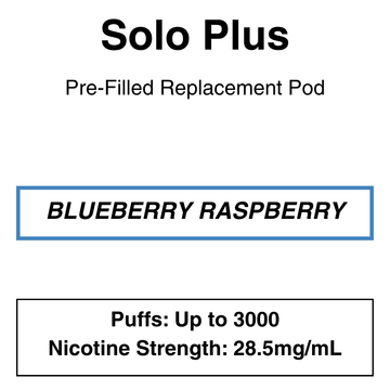 Solo Plus Pods and 2.8%