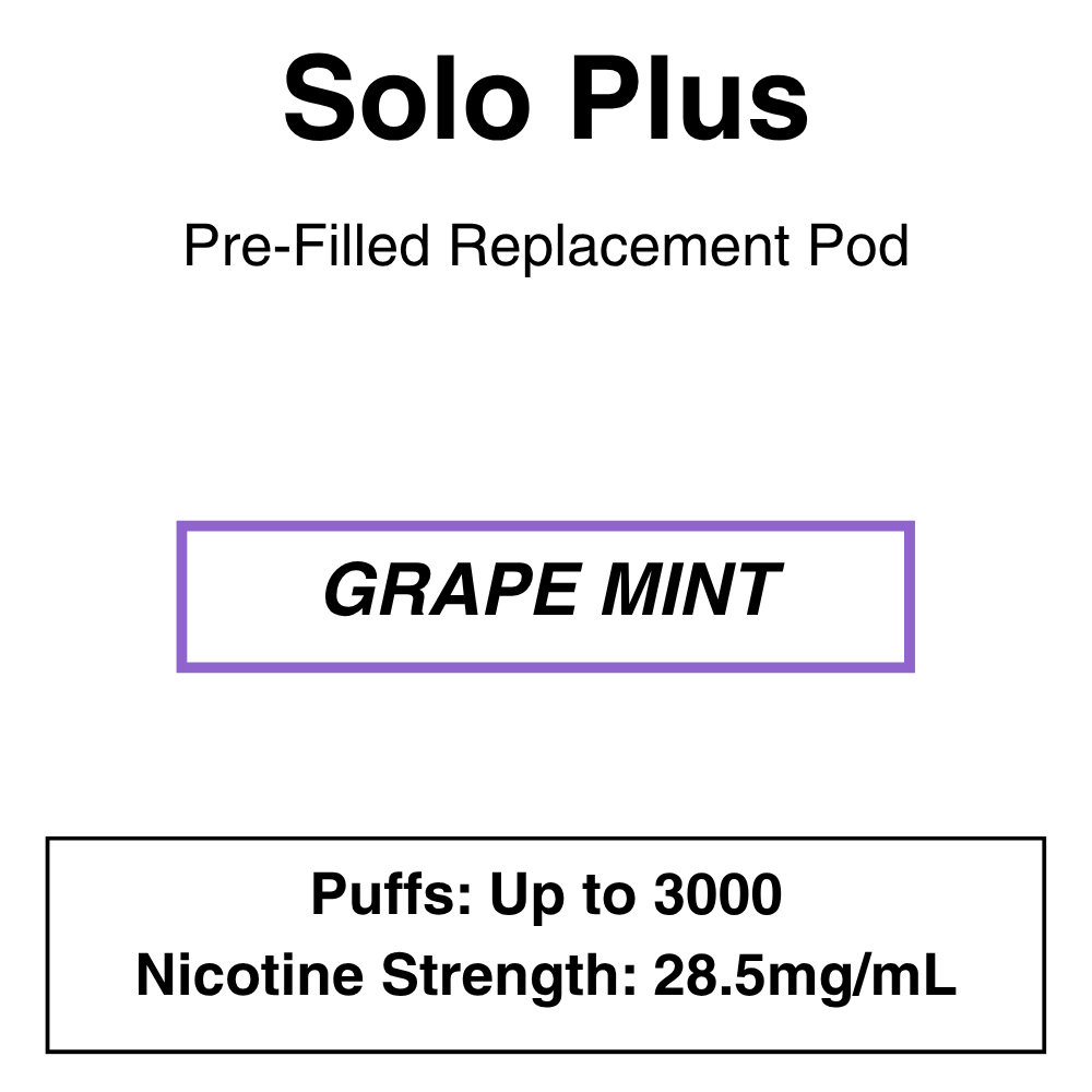 Solo Plus Pods and 2.8%