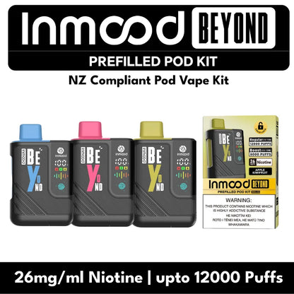 Inmood Beyond 12K Vape Starter Kit and Pod