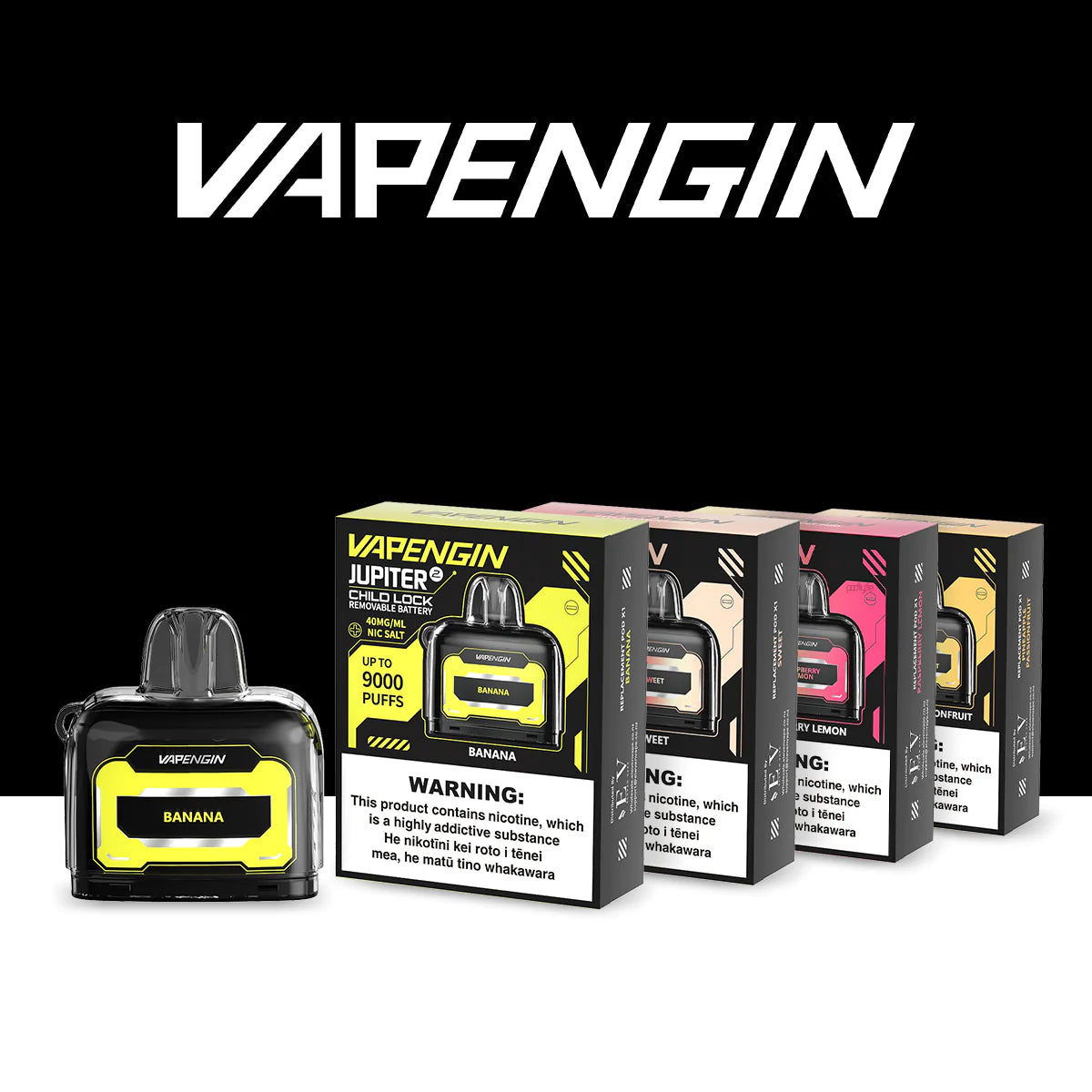 Vapengin Jupiter 2.0 9000 puffs Pod  ***2 FOR $33.99***