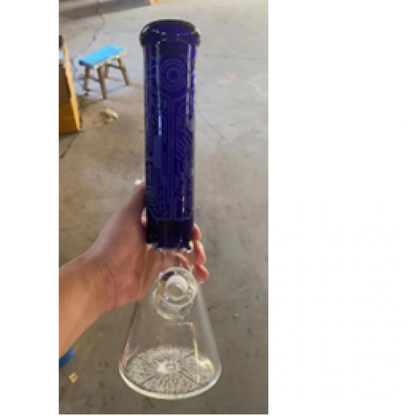 Pipe 1273 Glass Waterpipe H35cm