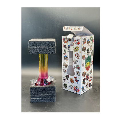 YP 8008 Glass Water Pipe H21.5cm
