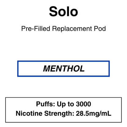 Solo Plus Pods and 2.8%