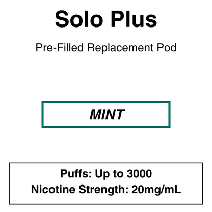 Solo Plus Pods and 2%