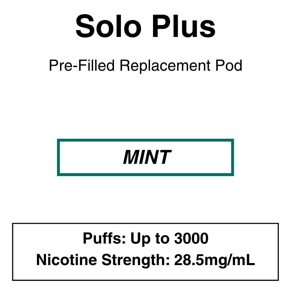 Solo Plus Pods and 2.8%