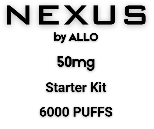 NEXUS 6000 puffs By ALLO Starter Kit  50MG