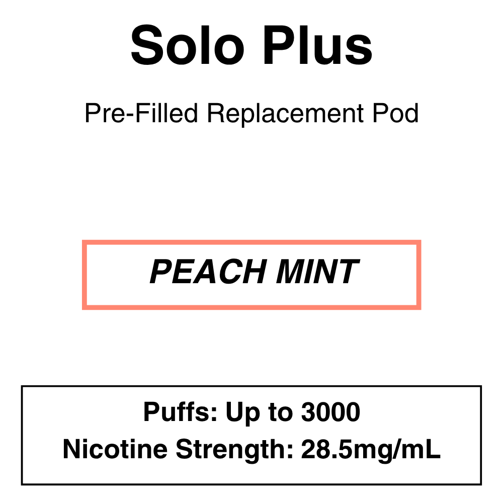 Solo Plus Pods and 2.8%