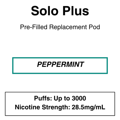 Solo Plus Pods and 2.8%