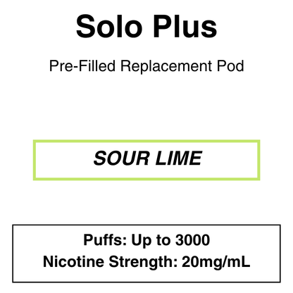 Solo Plus Pods and 2%