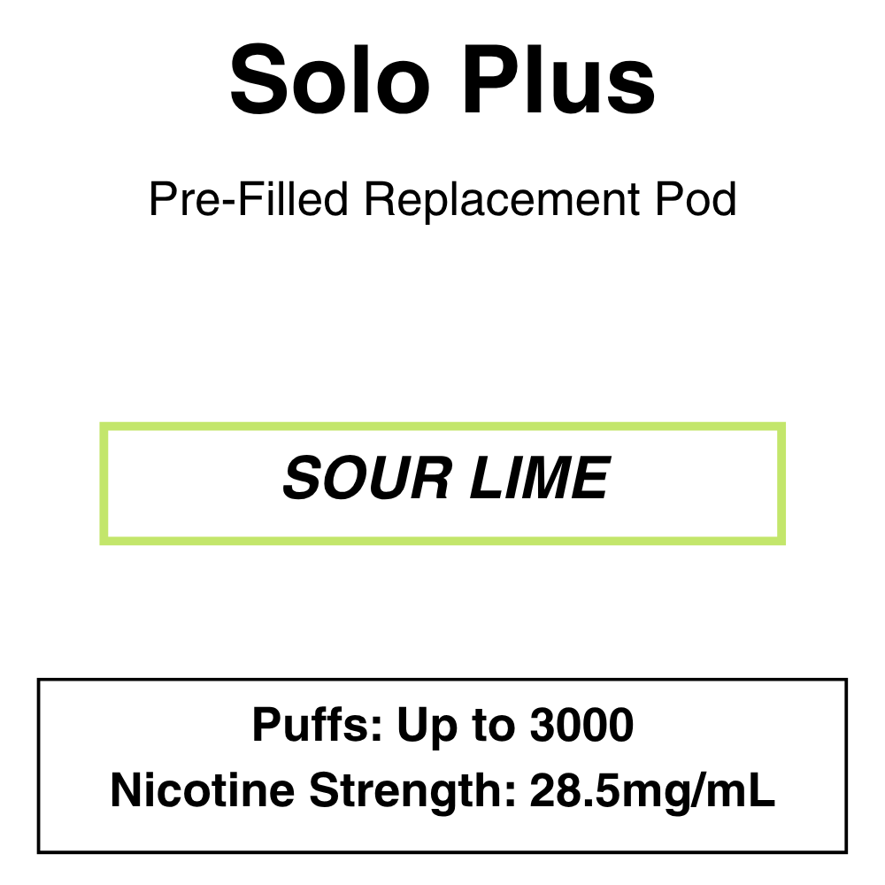 Solo Plus Pods and 2.8%