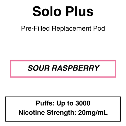 Solo Plus Pods and 2%