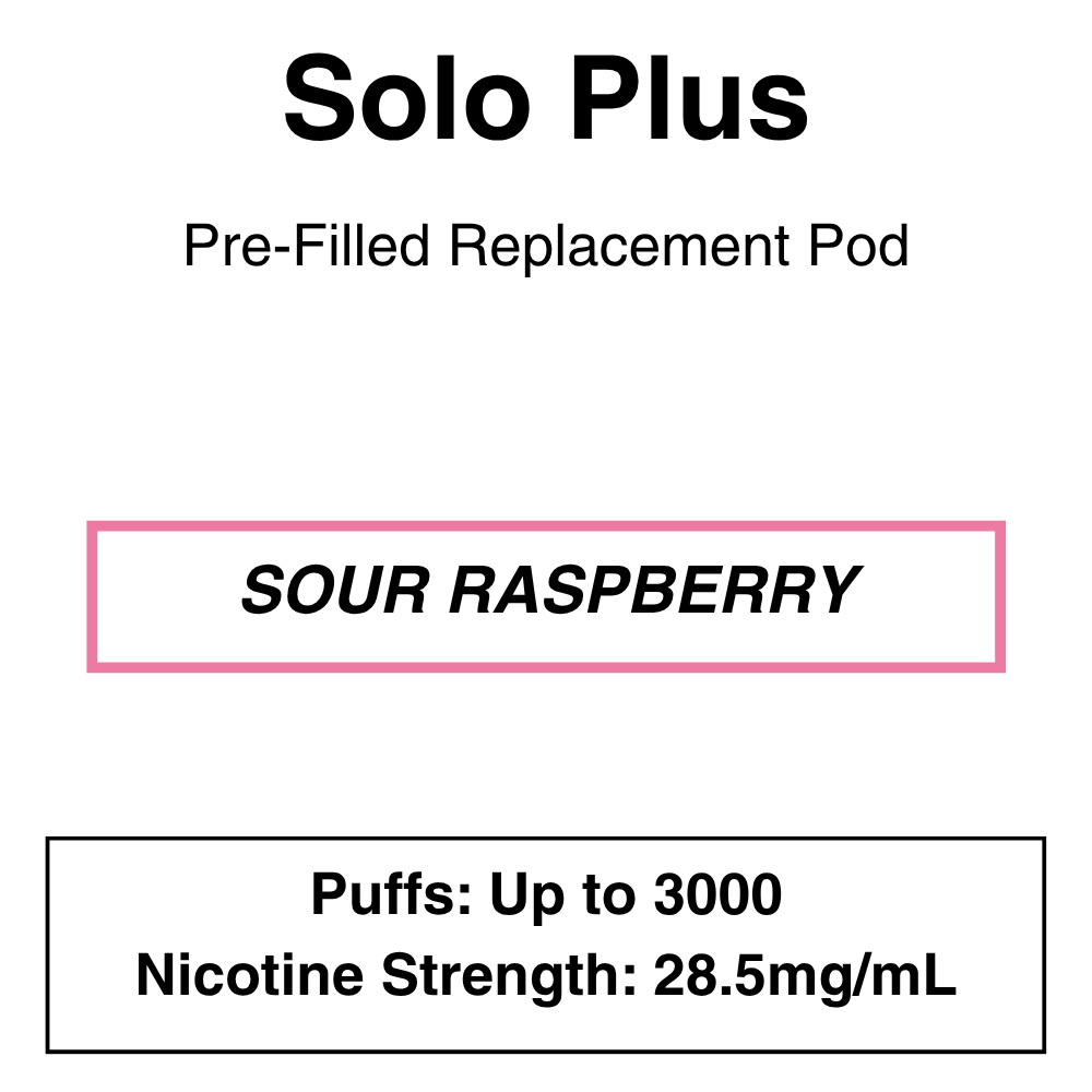 Solo Plus Pods and 2.8%