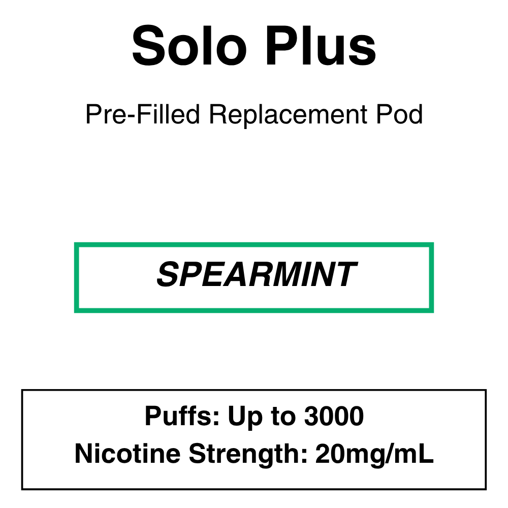Solo Plus Pods and 2%
