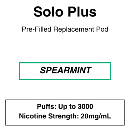 Solo Plus Pods and 2%